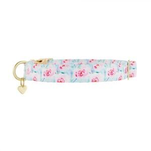 Top Paw Pink Rose Comfort Neoprene Dog Collar X-Large Adjustable Floral XL‎